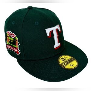 TEXAS RANGERS “FINAL SEASONS 1994 - 2019” NEW ERA 59FIFTY FITTED HAT